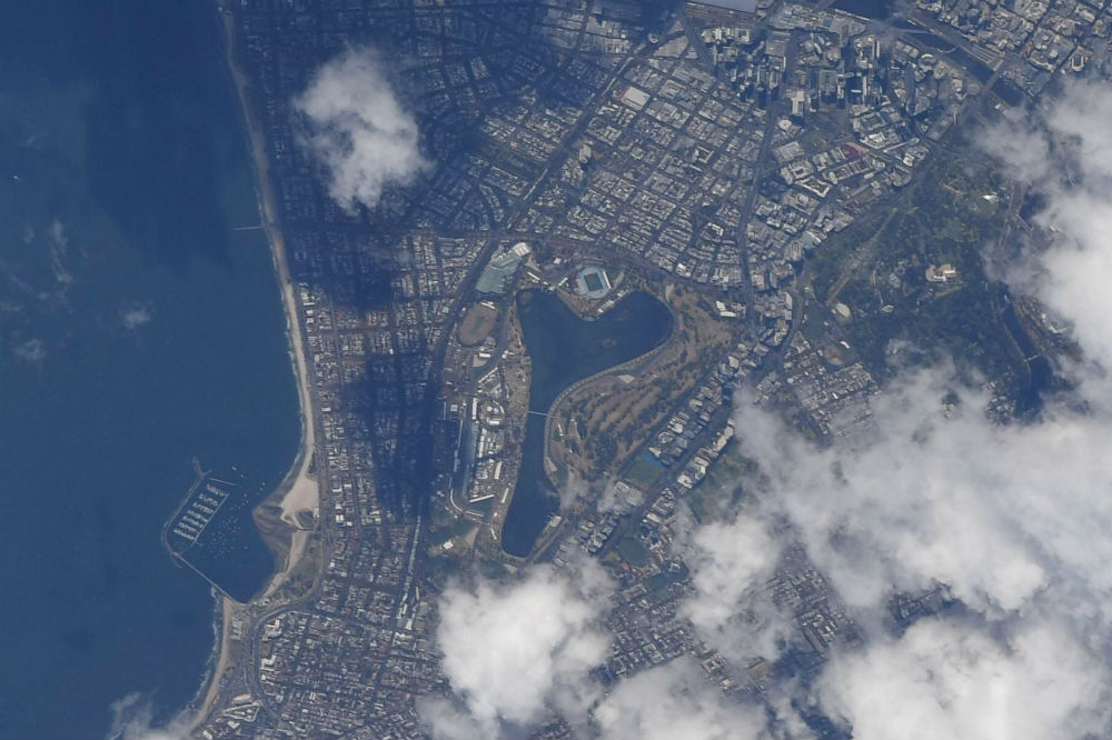 los circuitos desde la Estación Espacial Internacional