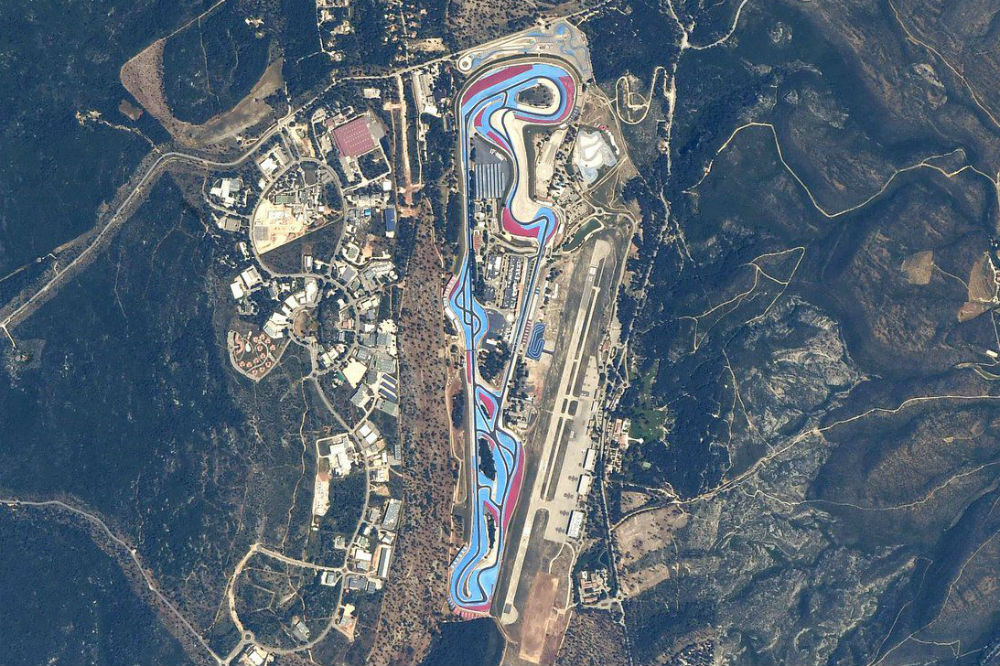 los circuitos desde la Estación Espacial Internacional