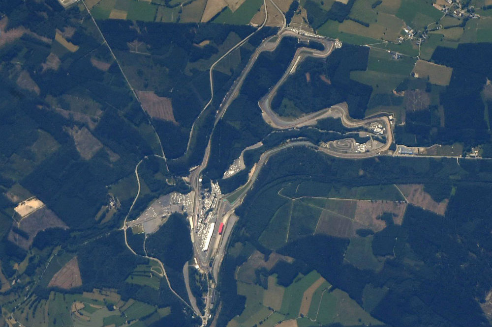 los circuitos desde la Estación Espacial Internacional