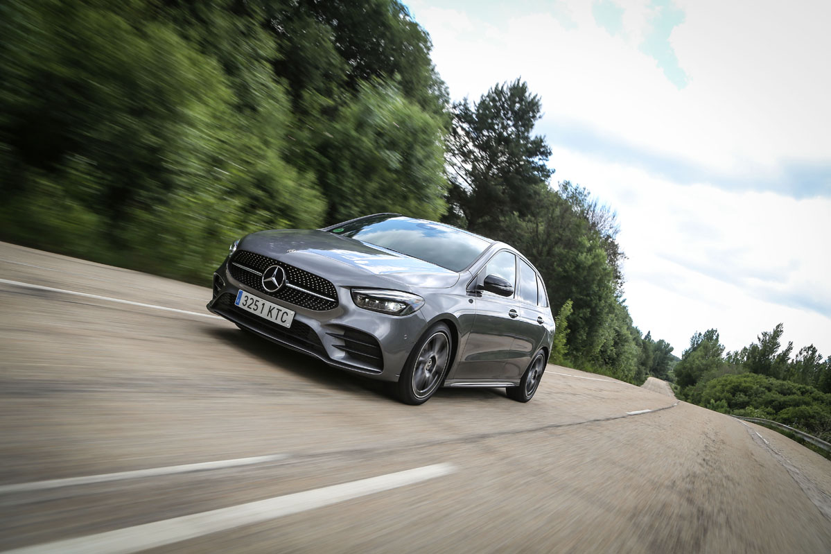 prueba del Mercedes B 200 d 8G-DCT