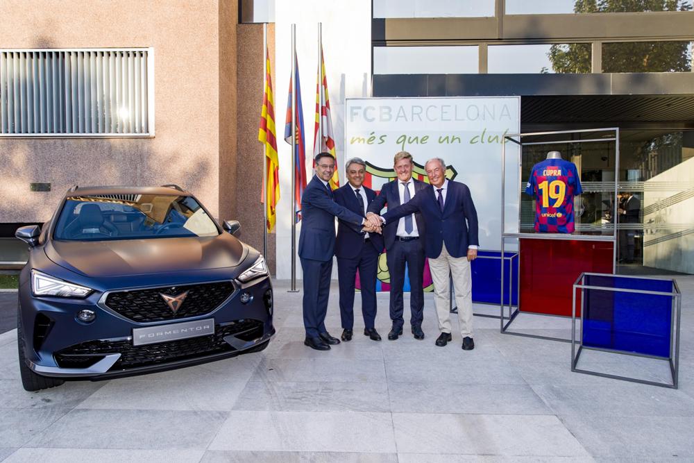 Cupra patrocinador FC Barcelona