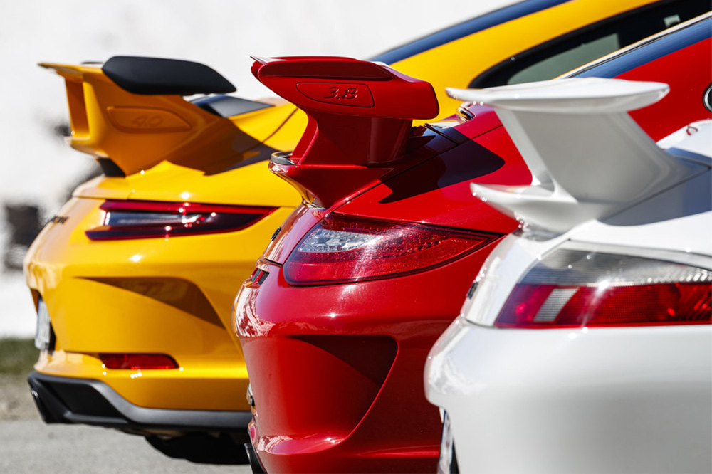Porsche 911 GT3 alerón