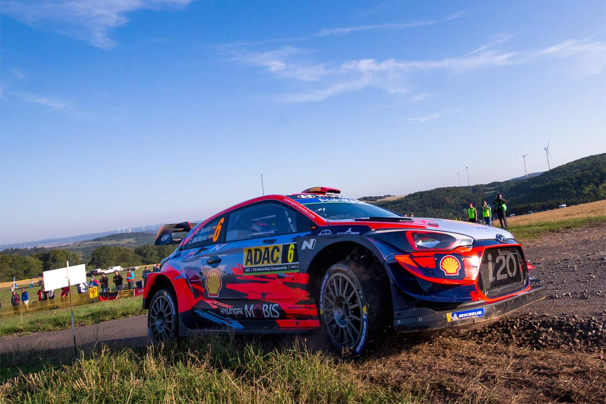 Dani Sordo en el Rallye de Alemania 2019