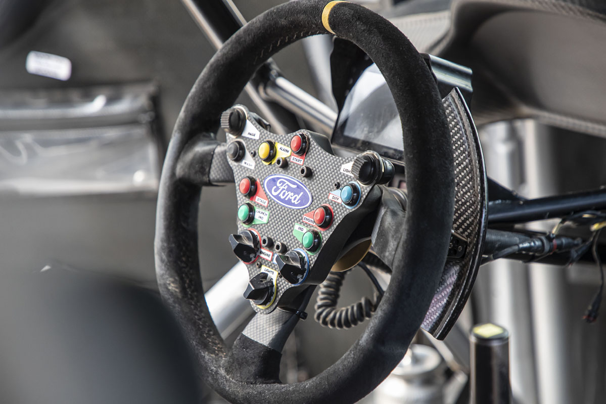 Volante del Ford Fiesta WRC