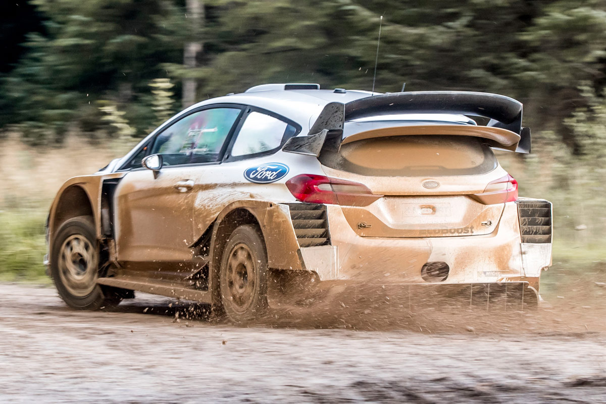 copilotaje del Ford Fiesta WRC