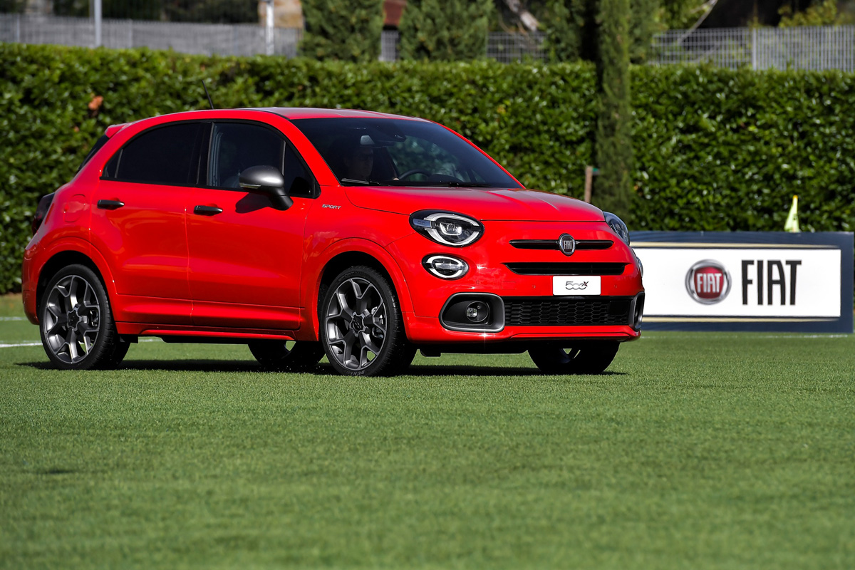 parte frontal del Fiat 500X Sport