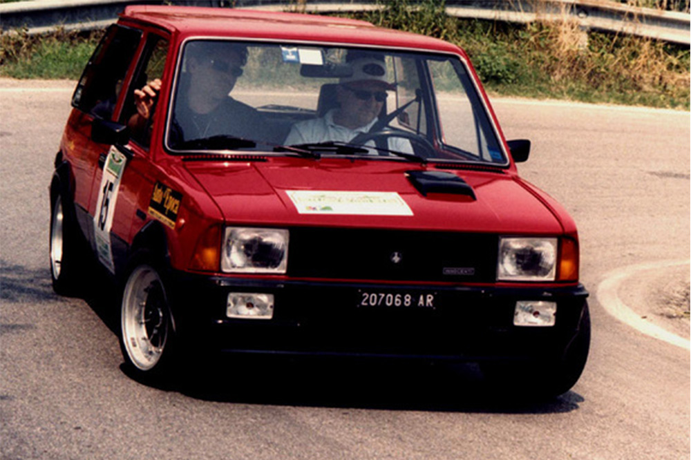 Innocenti Mini Bertone y De Tomaso dinámica