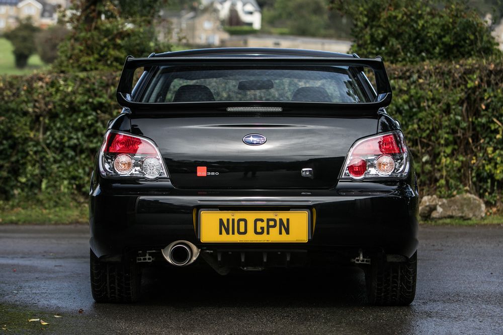 Subaru Impreza RB320 propiedad del copiloto de Richard Burns