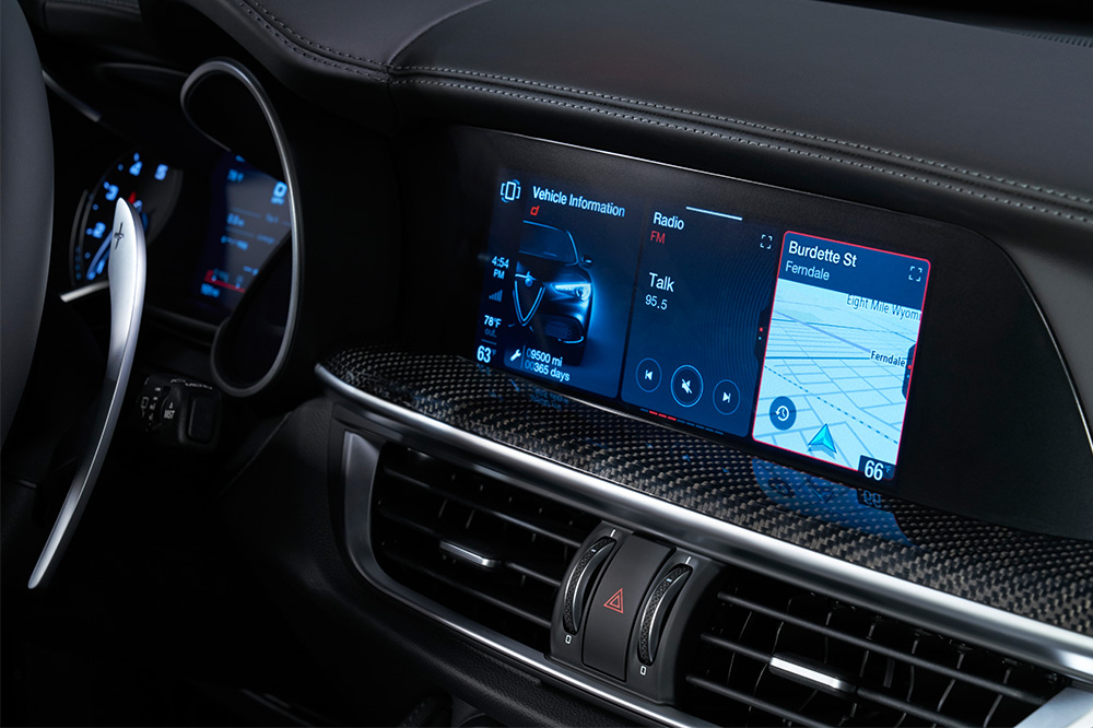 Alfa Romeo Stelvio 2020 infoentretenimiento Alfa Romeo Stelvio 2020 infoentretenimiento