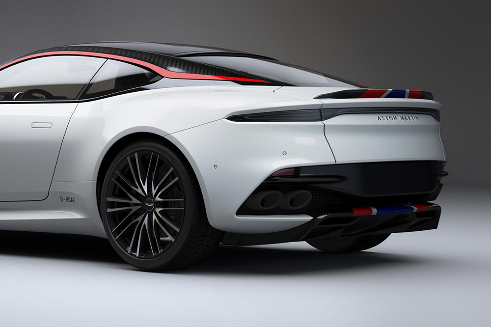 Aston Martin DBS Superleggera Concorde Edition trasera