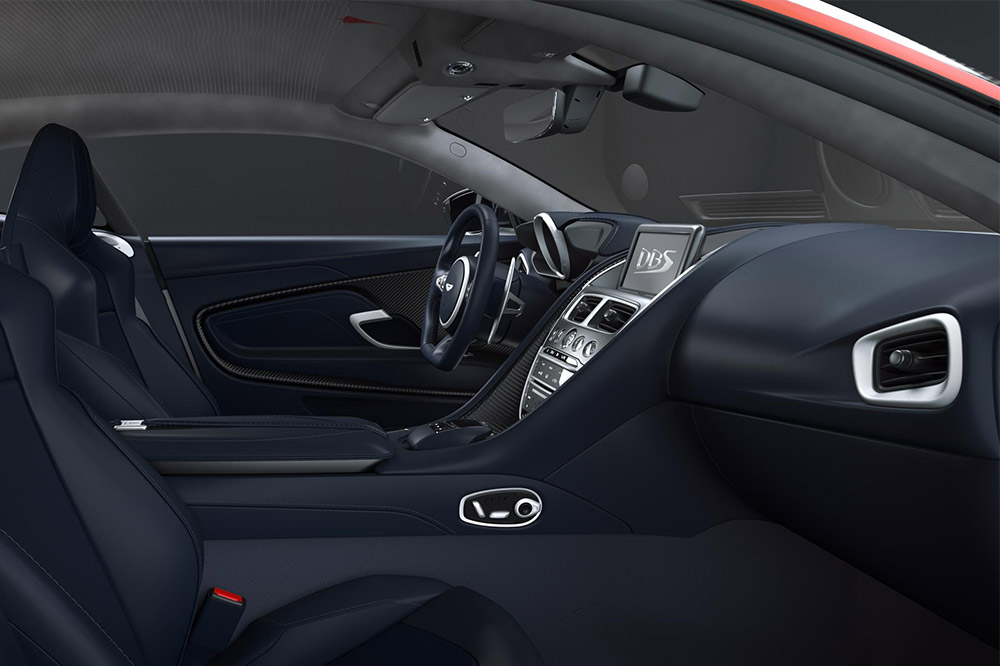 Aston Martin DBS Superleggera Concorde Edition interior