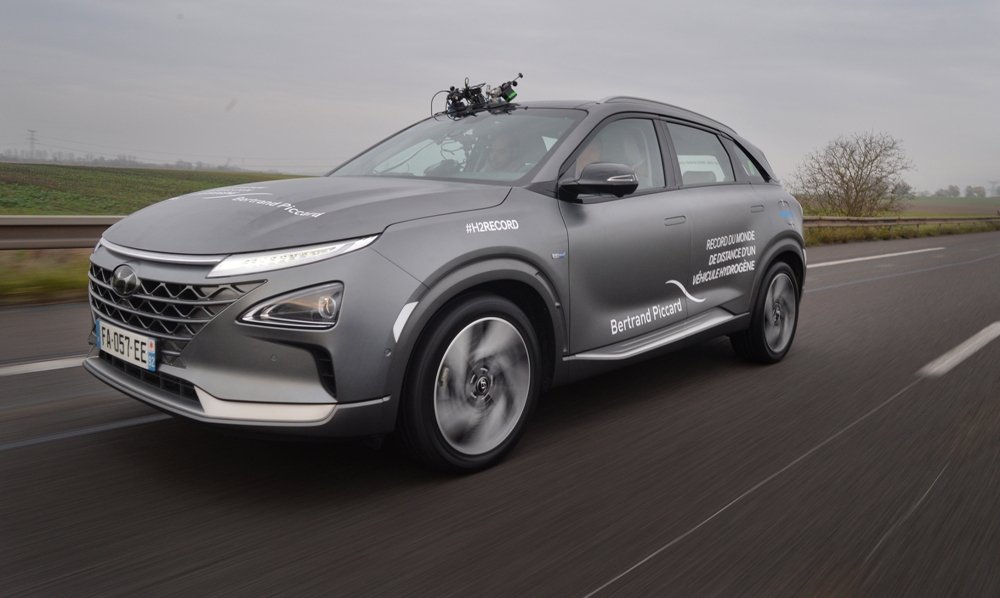 Record mundial coche de hidrógeno