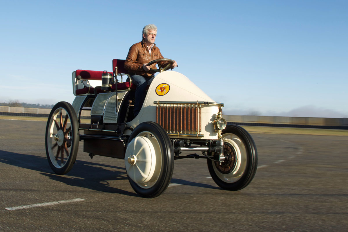 prueba del Lohner-Porsche Semper Vivus