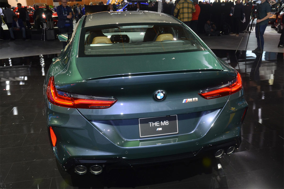 Imagen del BMW M8 Gran Coupe First Edition 8-Of-8 en el Salón de Los Ángeles.