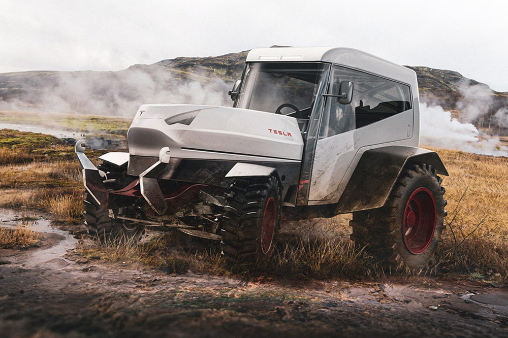 vehículos tesla tractor