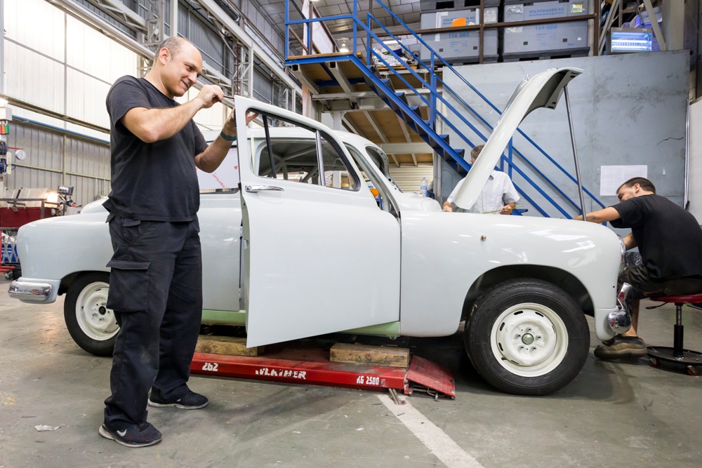 Así fabricó SEAT 1400 B ‘Monte-Carlo’