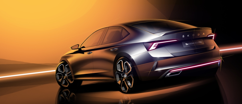 Bocetos Skoda Octavia RS iV 2020