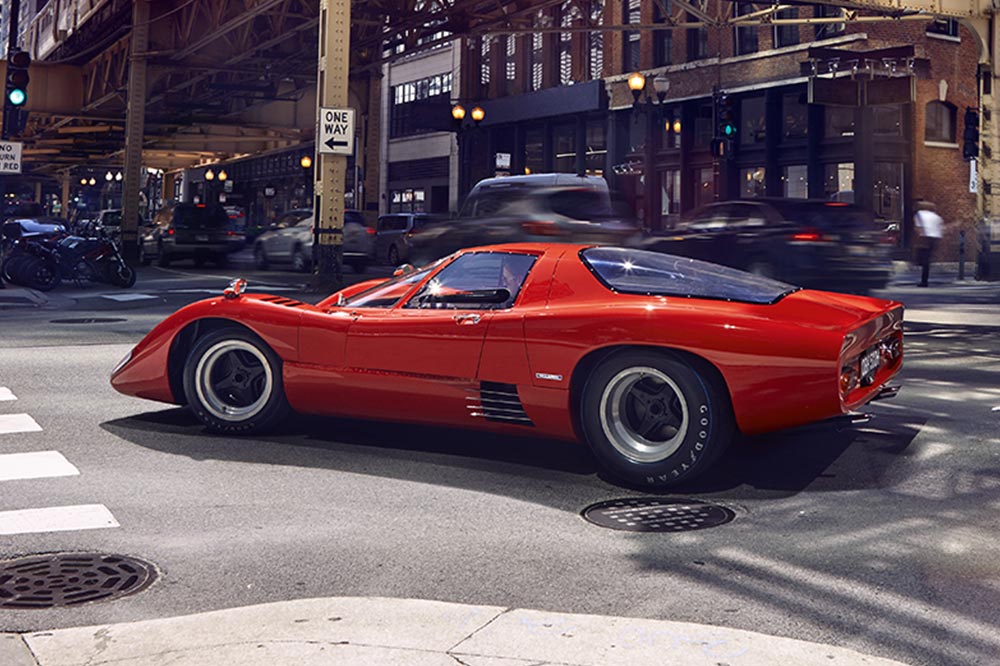 McLaren M6GT de 1969 lateral