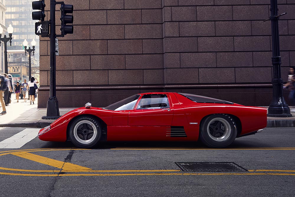 McLaren M6GT de 1969 perfil