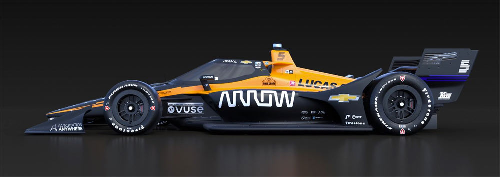Coche Arrow McLaren SP indy 500