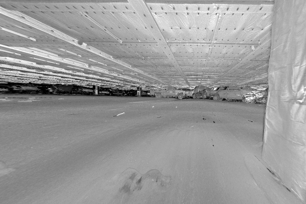 coches del barco hundido