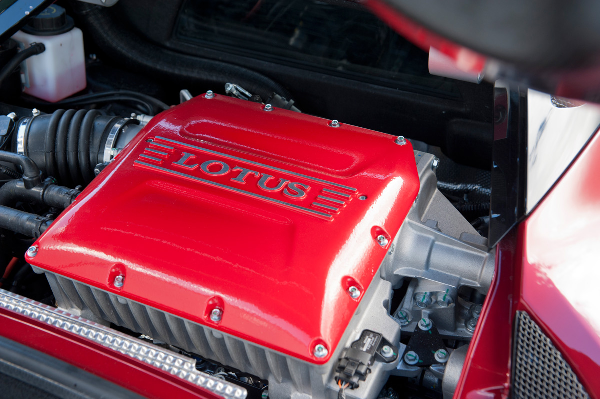 motor del Lotus Evora GT430