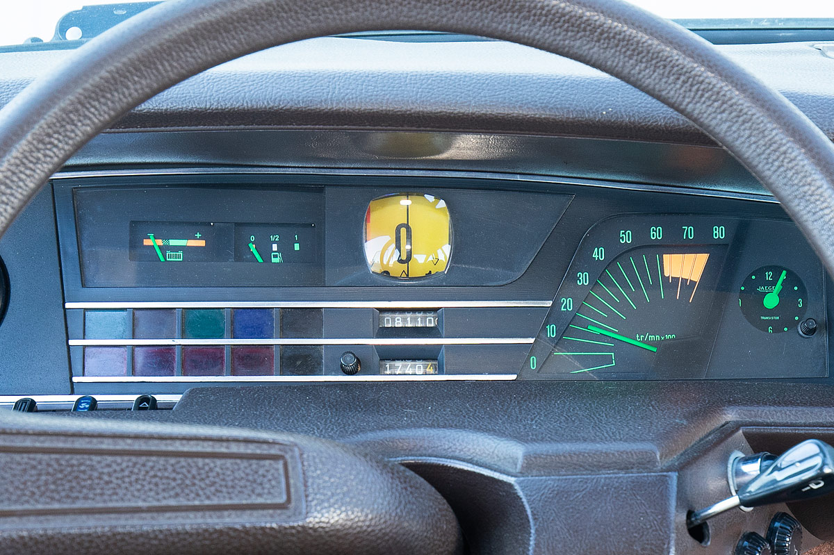 Cuadro lupa del Citroën GS