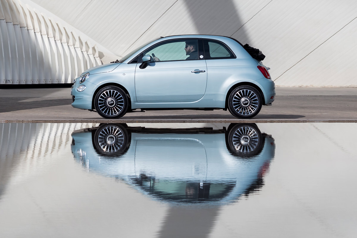 Prueba del Fiat 500 Hybrid Launch Edition