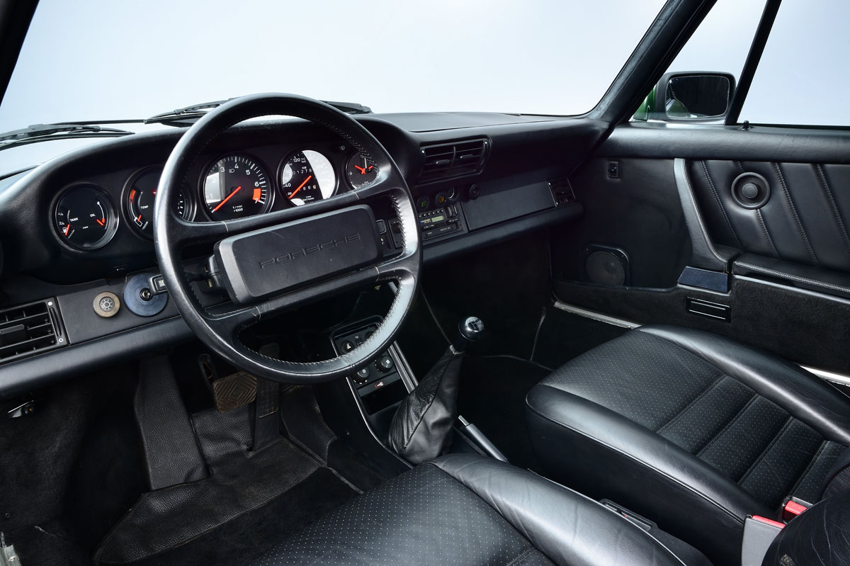 Foto interior del Porsche 911 G 3.2