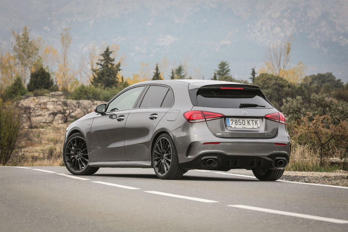 imagen trasera del Mercedes-AMG A 35 4MATIC+