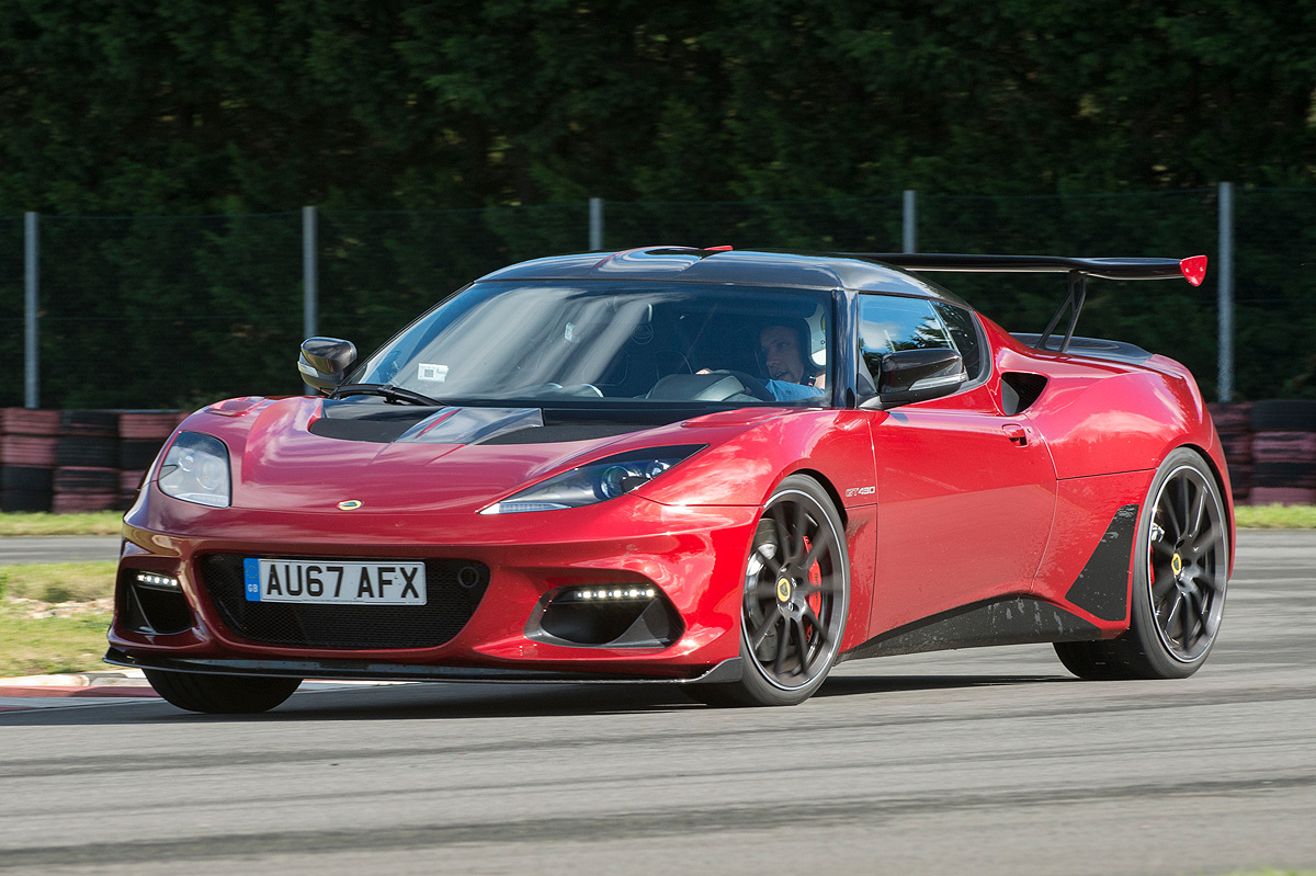prueba dinámica del Lotus Evora GT430