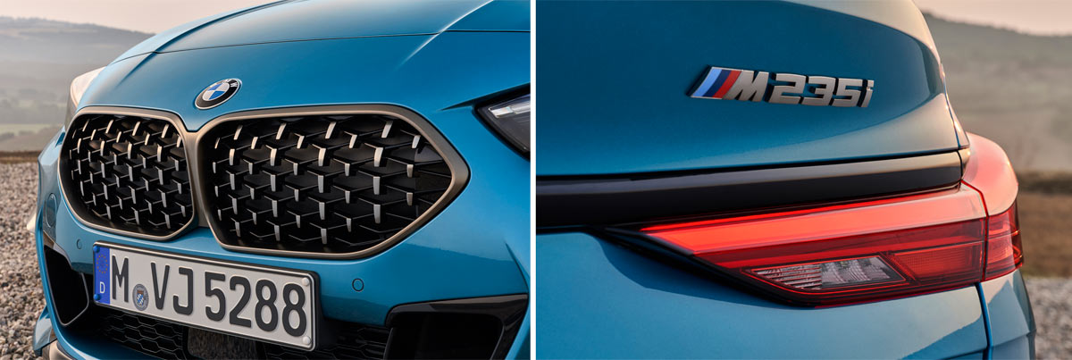 Parrila y pilotos del BMW Serie 2 Gran Coupé