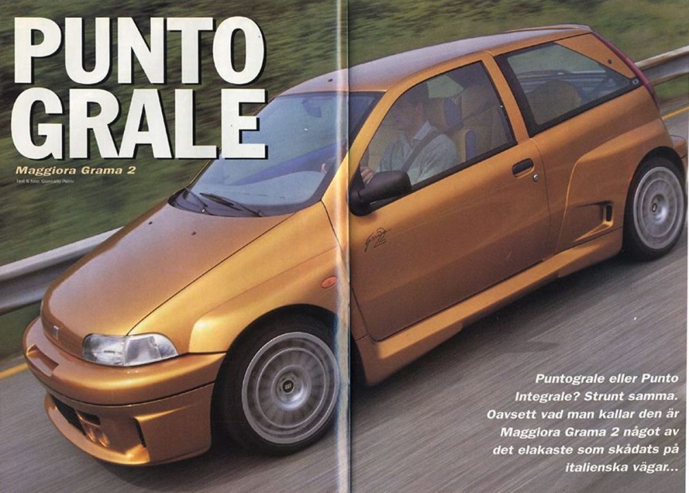 Fiat Punto Grama 2 Maggiora 1994 Fiat Punto Grama 2 Maggiora 1994