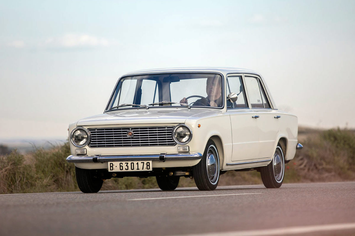 prueba del SEAT 124 de 1968