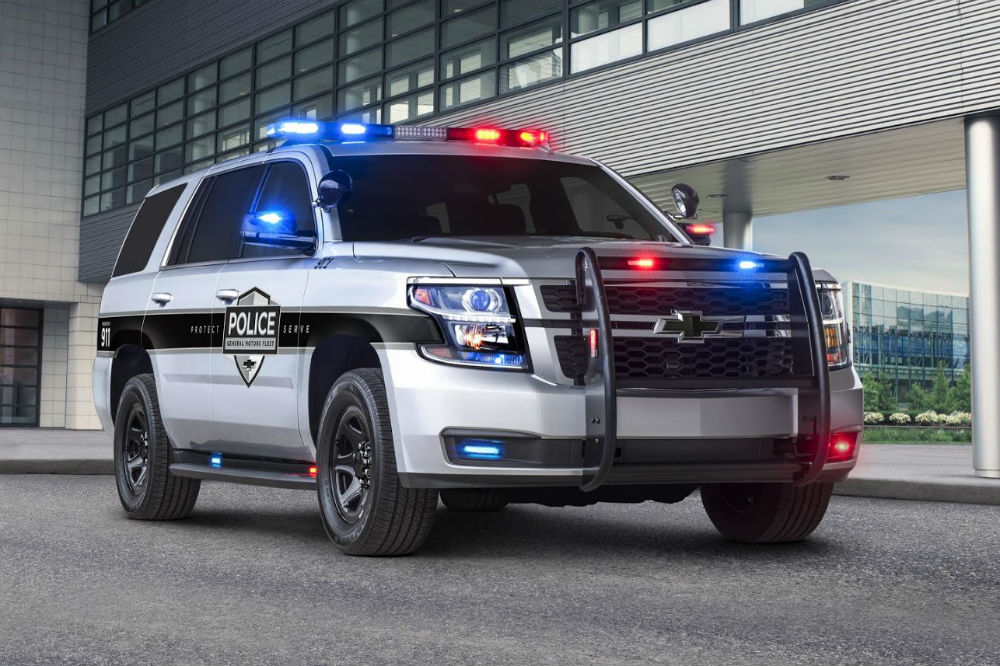 coches de policía en Estados Unidos