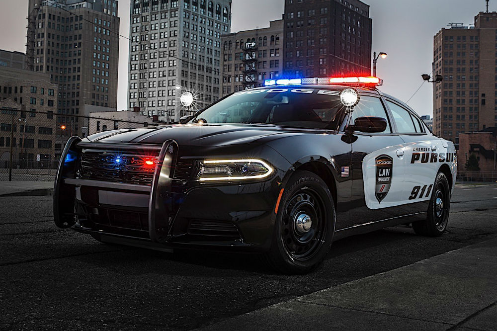 coches de policía en Estados Unidos