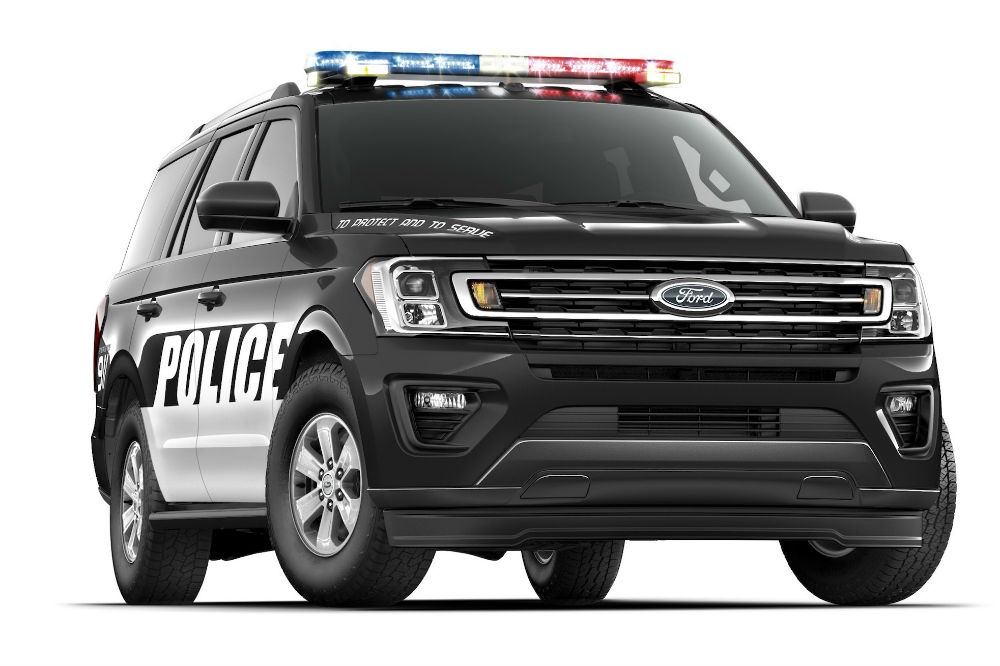 coches de policía en Estados Unidos