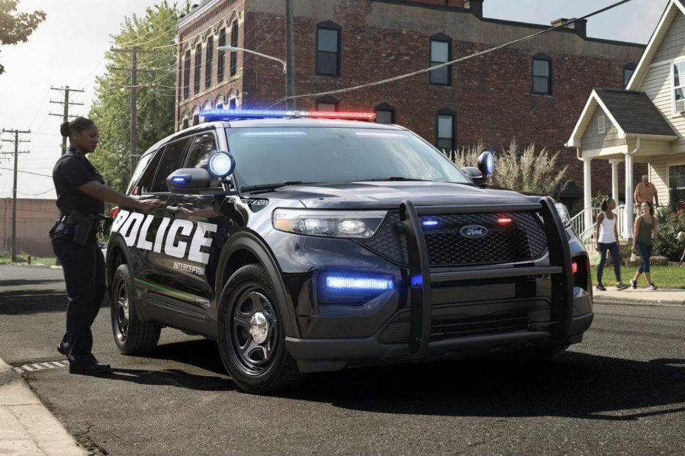 coches de policía en Estados Unidos