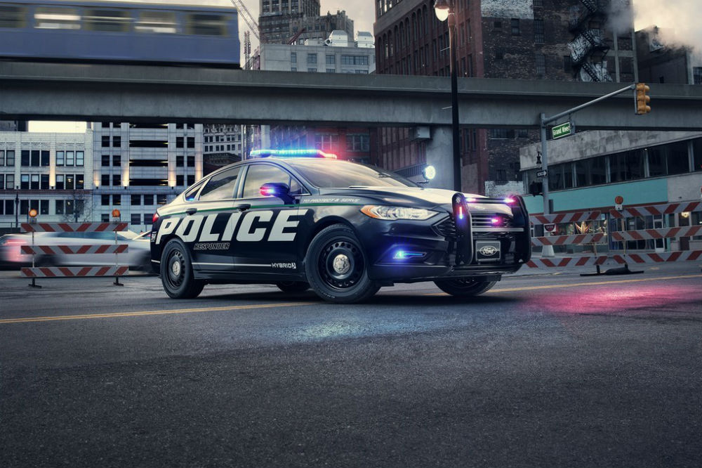 coches de policía en Estados Unidos