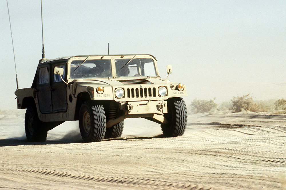 Hummer H1 militar Humvee Guerra del Golfo