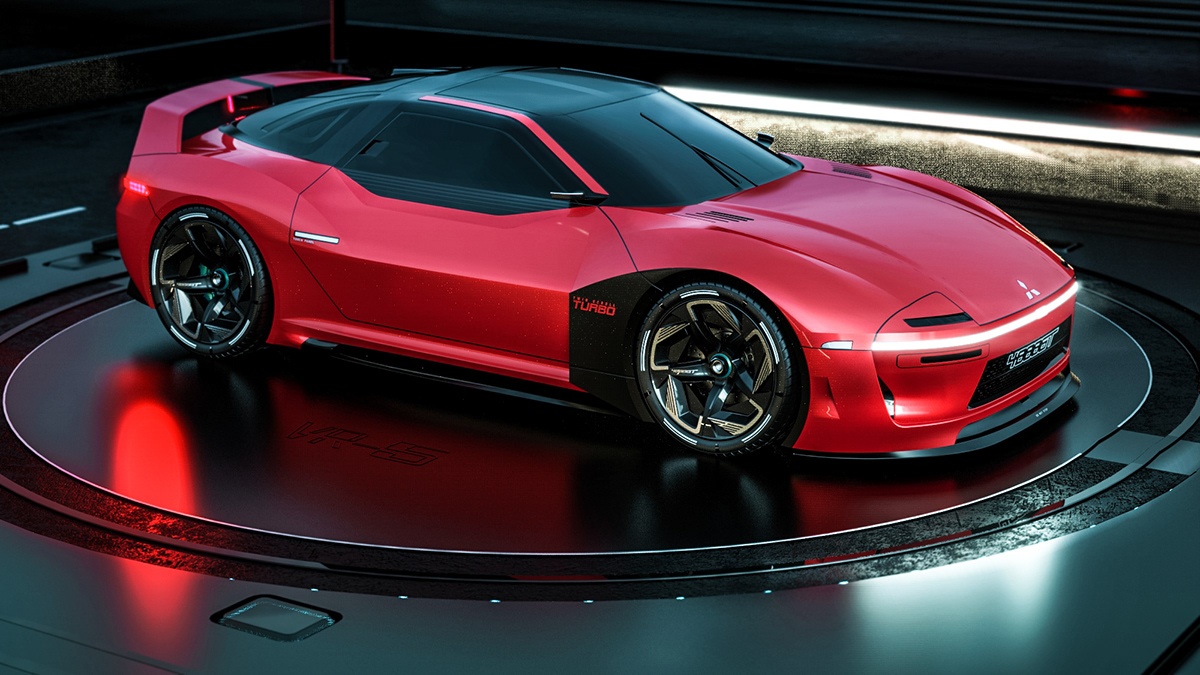 Mitsubishi 4000GT render