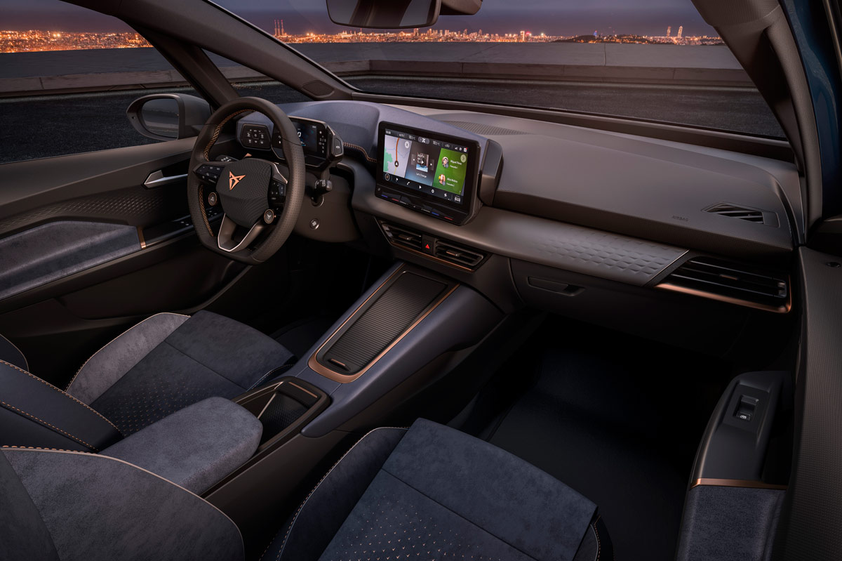 interior del Cupra el-Born