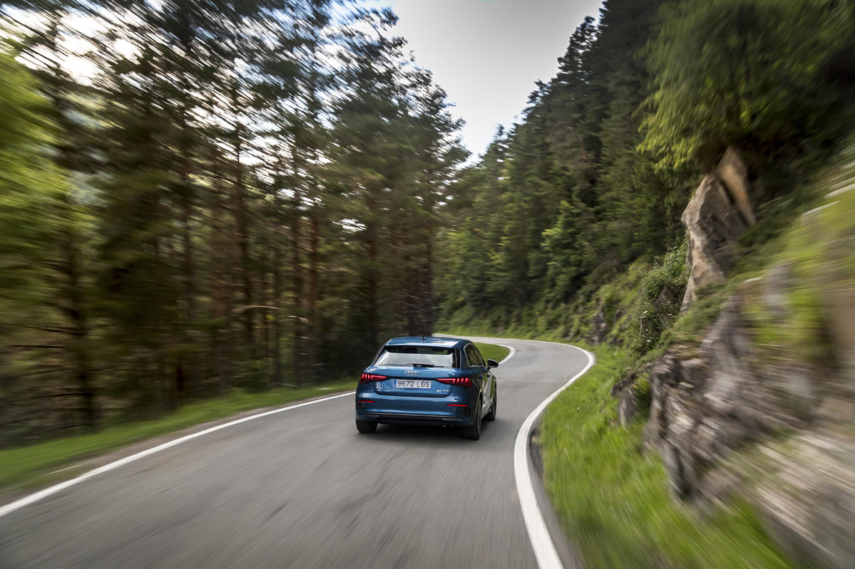 prueba del Audi A3 Sportback mild hybrid