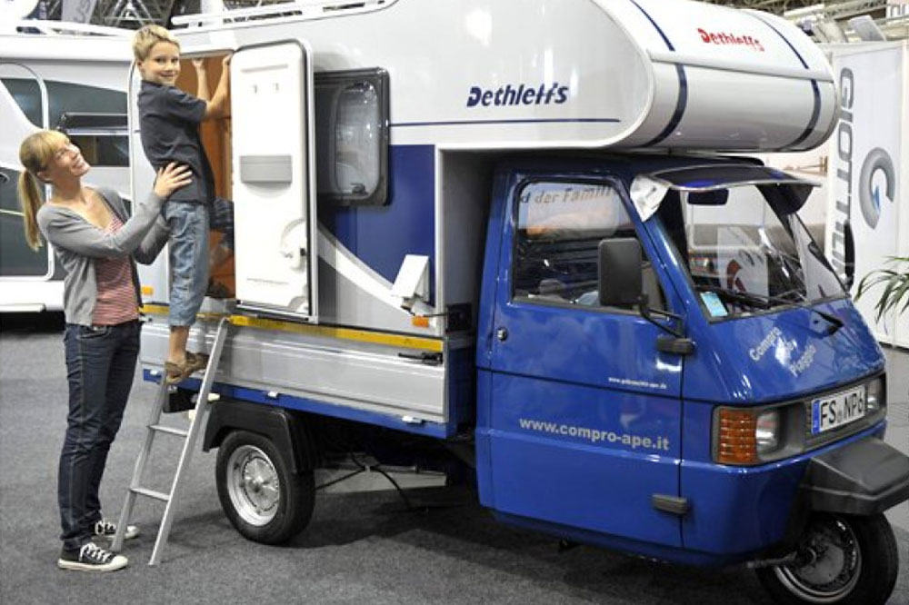 autocaravanas y camper más extrañas del mundo