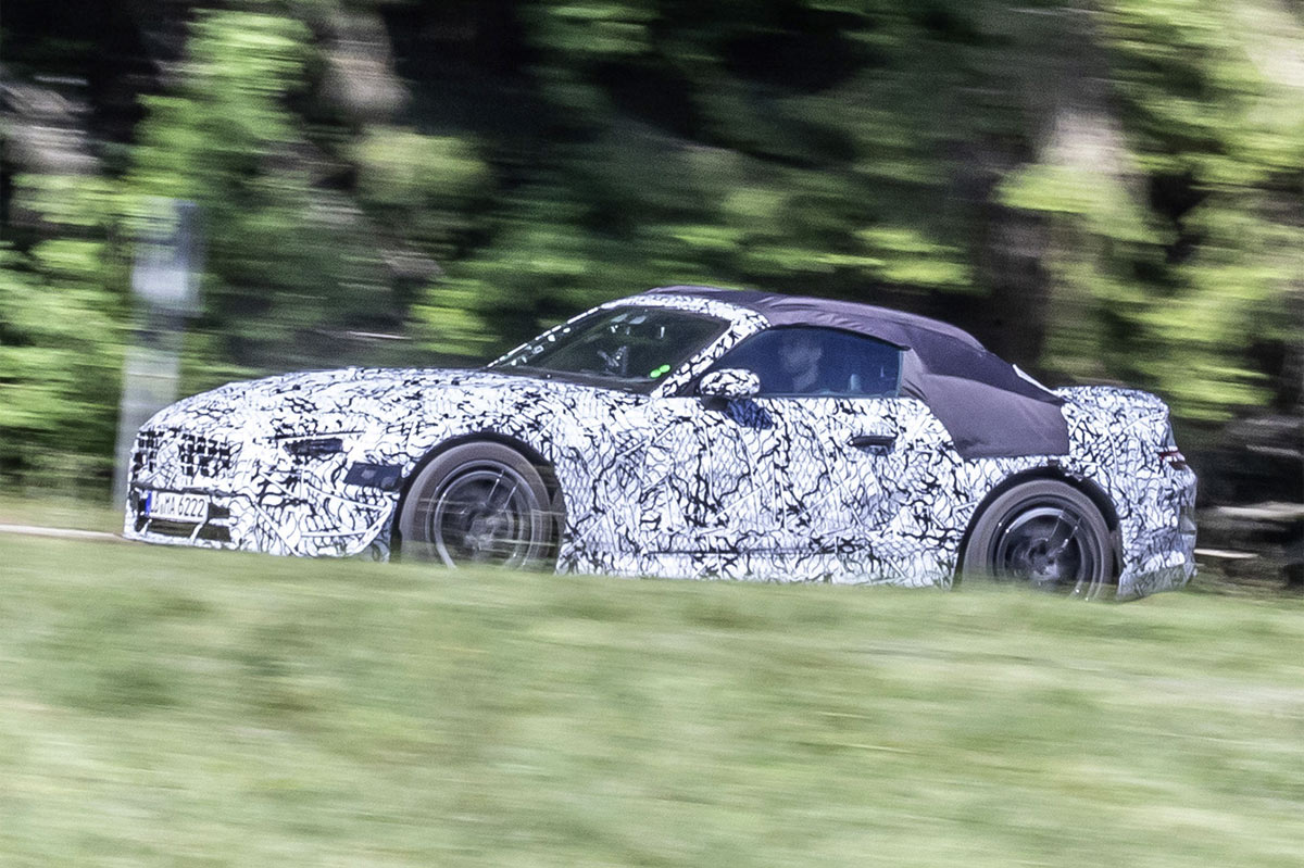 Barrido del Mercedes-Benz SL 2021