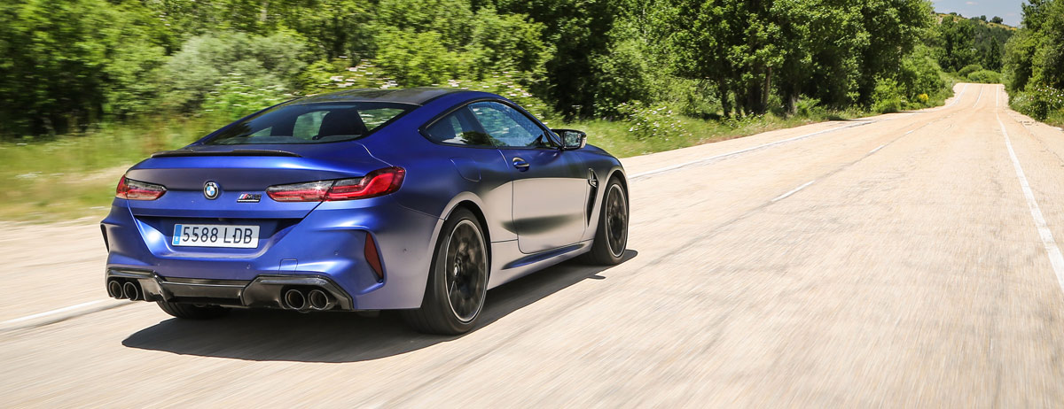 prueba del BMW M8 Competition