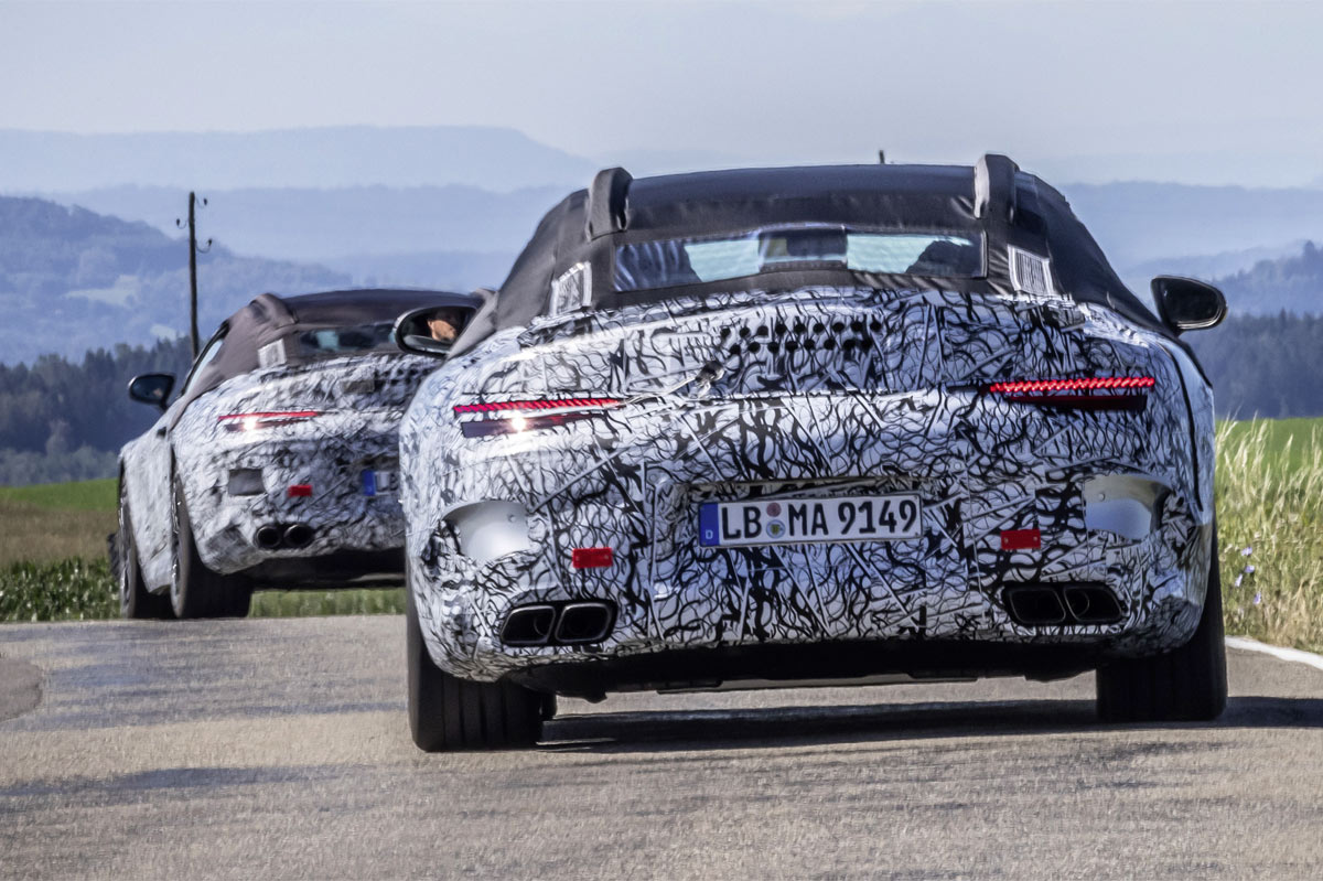 Mercedes-Benz SL 2021 trasera