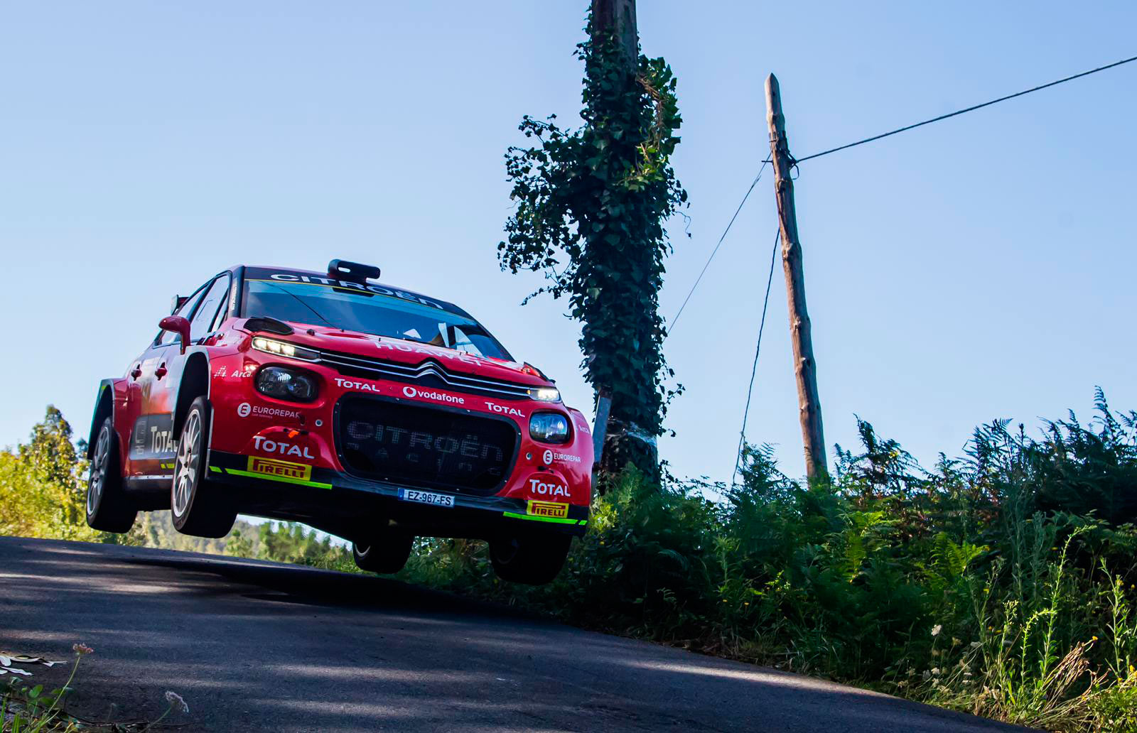 Pepe López en el Rallye de Ferrol 2020