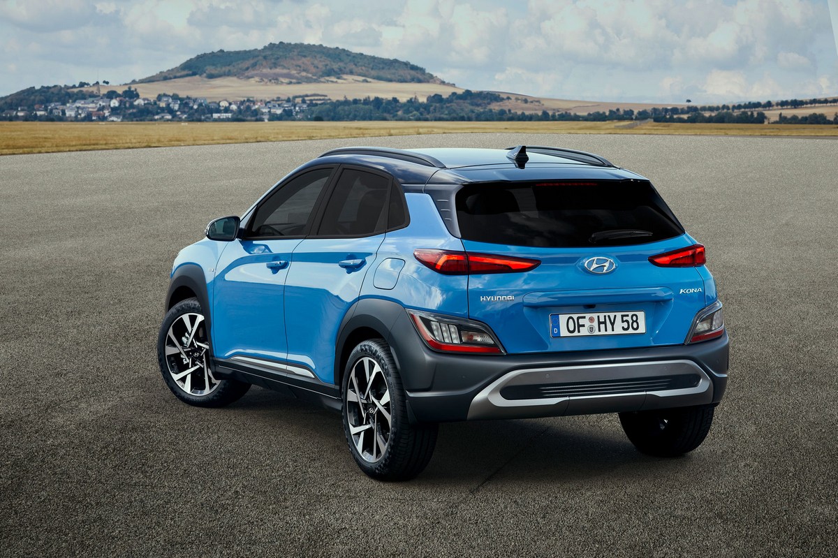 Hyundai Kona 2021 trasera