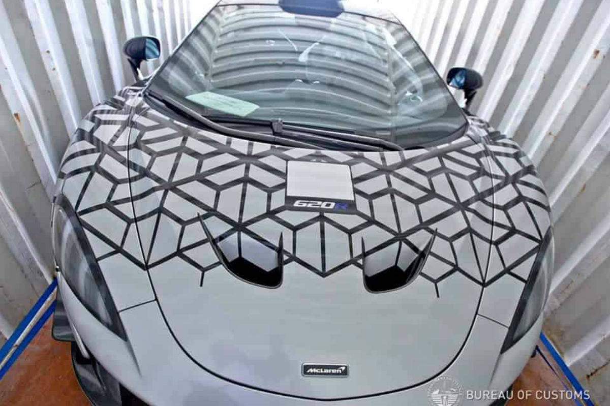 McLaren 620R importado ilegalmente en Filipinas